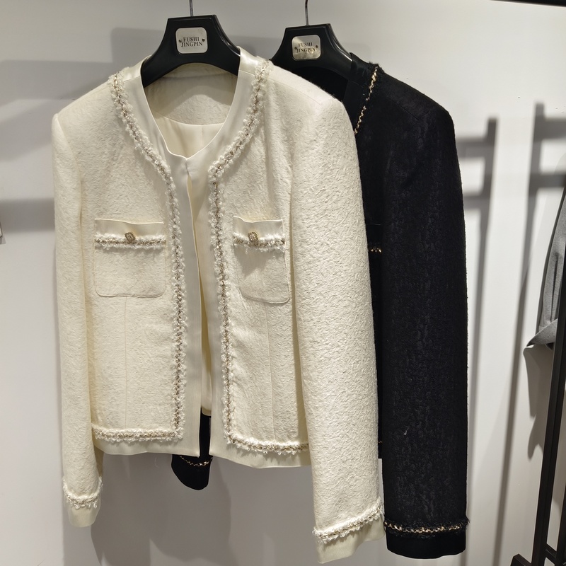 Real Wool Chanel-Style Jacket 26301 Real Wool Chanel-Style Jacket 26301