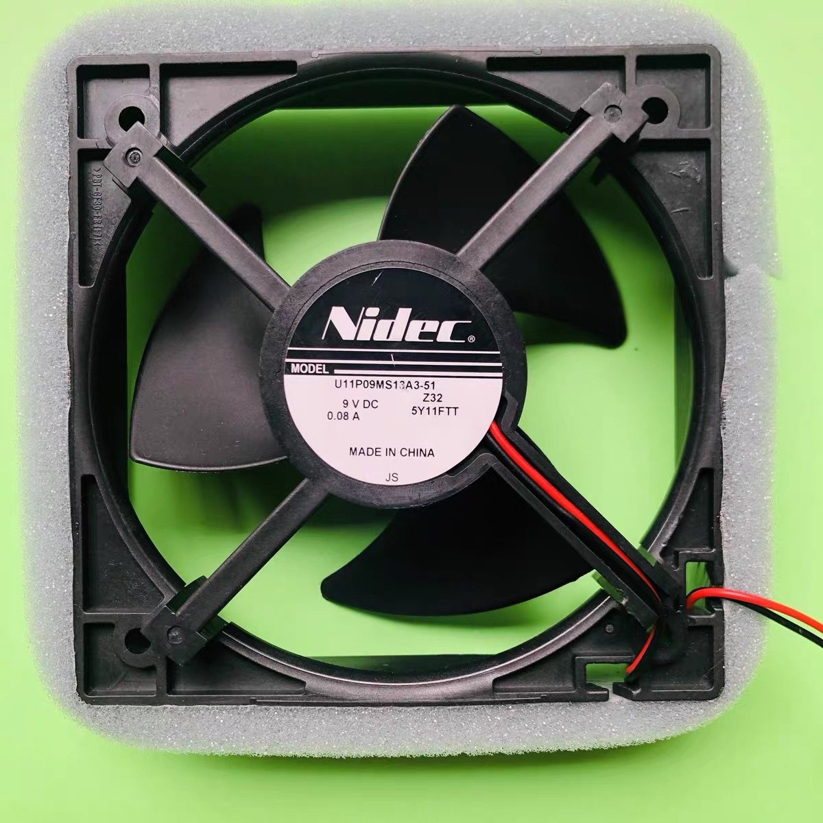 Apply Haier Refrigerator Display cabinet Refrigerator fan U11P09MS13A3-51 9V DC 0 08 A ventilator