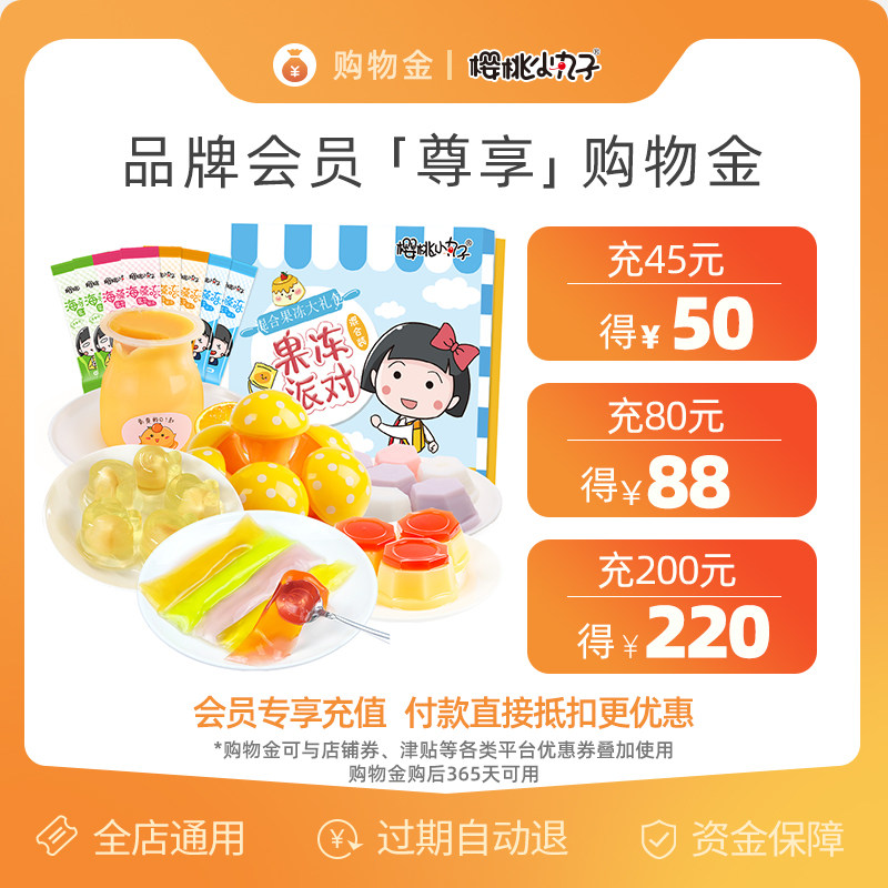 Limited amount of cherry pill food shopping gold