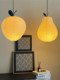 Bedroom, Study, Children's Room, Coffee Shop, Women's Clothing Store, Cultural and Creative Homestay, Fruit Lamp, Apple, Pear, Rice Paper Chandelier