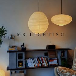 Noguchi Seihei Restaurant Cafe Tavern Bookstore Studio Restaurant Living Room Study Bedroom Rice Paper Chandelier