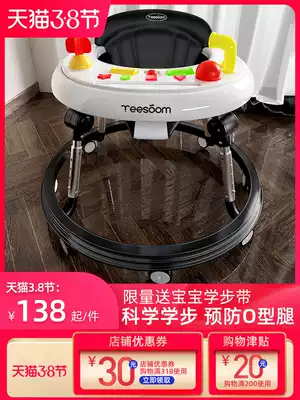Walker baby anti-o-leg girls boys roll over young children multi-function walking hand push start