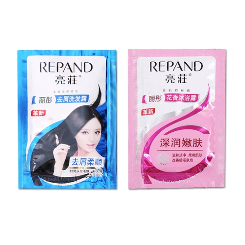 Одноразовая упаковка, шампунь для отеля, гель для душа, комплект, против зуда