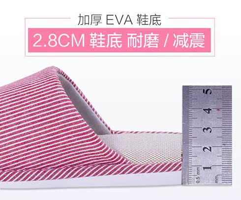 Dép nữ mùa hè trong nhà dày đế dày chống trượt nam nhà đế mềm đôi giày đế mềm 2019 mới - Trang chủ dép mang ở nhà