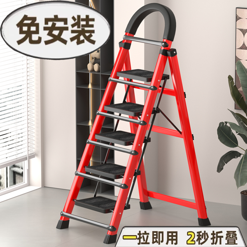 Dorms Up And Down Patron Saint Ladder Folding Lift Multifunction Climbing Bed Dorm Room Up And Down Bed Den High Stainless Steel Ladder-Taobao
