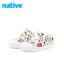 Native classic new stickers printed children Joker hole shoes boys and girls beach sandals