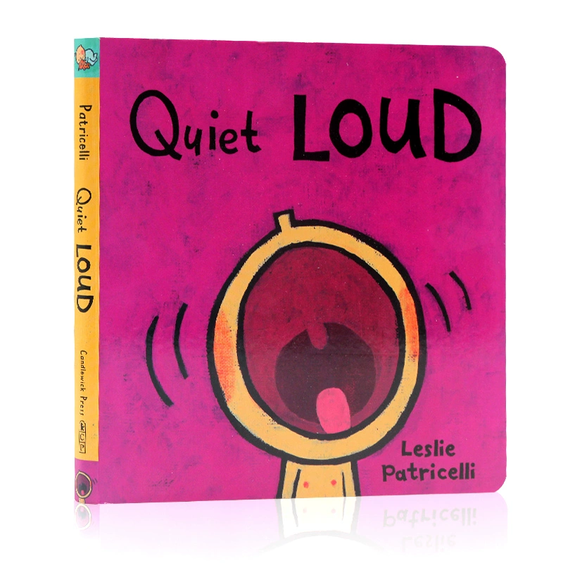 Cầu thủ trẻ gốc tiếng Anh Quiet Loud nổi tiếng Leslie Patricelli dành cho trẻ em tóc bẩn và trẻ nhỏ ghi sổ ban giác ngộ