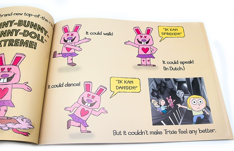 Tạm biệt, Guna Shen thỏ Bunny Knuffle Rãnh Rỗi truyện tranh gốc Wu Minlan sách Caldecott thưởng tác giả Mo Willems cha câu chuyện tăng trưởng kiệt ấm áp cho ngày truyện tranh bé của Cha