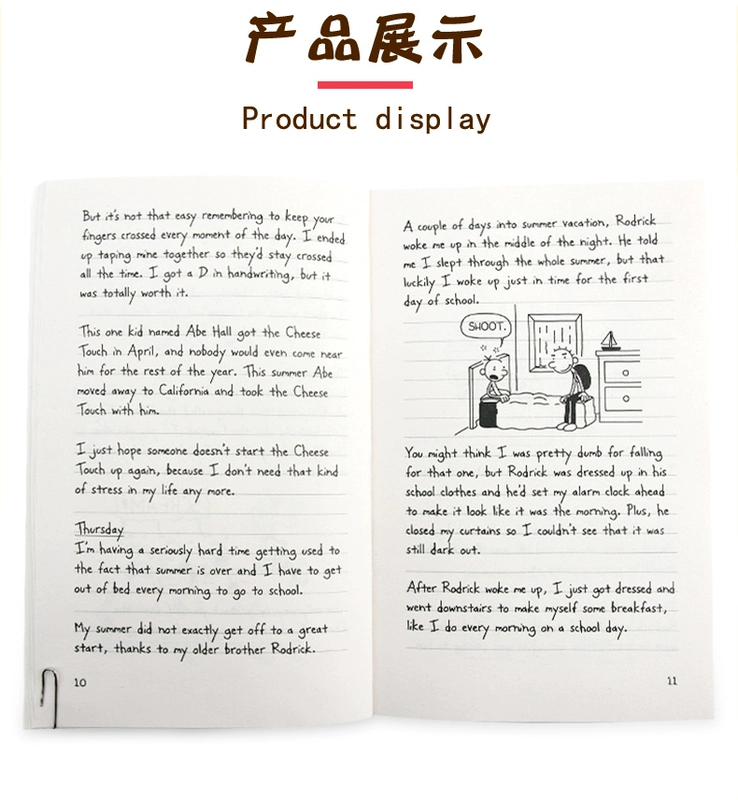 Truyện tranh tiếng anh Diary of a Wimpy Kid sách của Jeff Kinney cho trẻ em