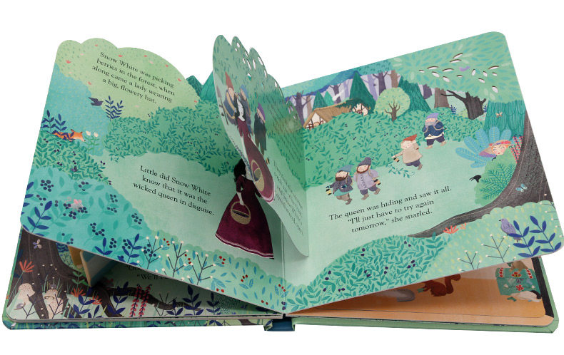 Peep Inside a Fairy Tale Snow White 3D Flap Picture Books Children