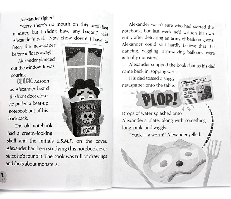phần cuốn sách BOX SET SÁCH 1-5 sưu Scholastic Press trẻ em cầu: Cây Dòng diệt vong nốt gốc NOTEBOOK tiếng Anh of Doom phù hợp với