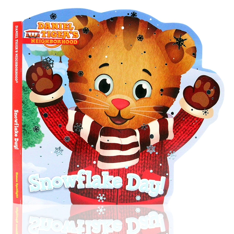 Snowflake ngày Lễ hội tuyết loạt Daniel Tiger Daniel hổ gốc tiếng Anh truyện tranh cho trẻ em giác ngộ truyện tranh tông tương tác cha-con truyện tranh chủ đề tiếng Anh Giáng