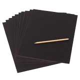 Детская бумага для рисования, черная скретч картина, «сделай сам», граффити