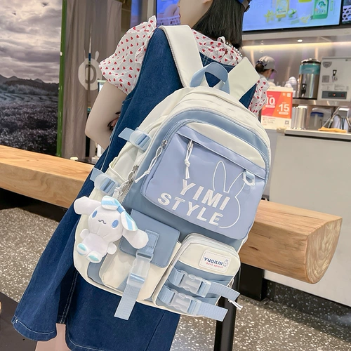 Ранец, сумка через плечо, сверхлегкий вместительный и большой рюкзак, для средней школы