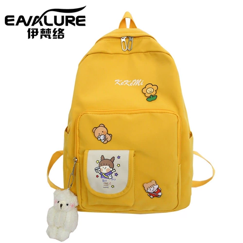 Ранец, японская сумка через плечо для школьников, милый вместительный и большой брендовый рюкзак, в корейском стиле, для средней школы