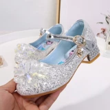 Высокая демисезонная обувь, детские туфли для принцессы, тренд сезона, «Холодное сердце»