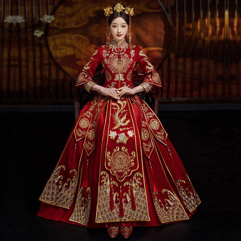 Xiuhe Xiu Xiu Xiu Xiu Xiu Xiu Xiu Fengfeng in 2022 new marriage couple large size atmospheric exquisite Xiulong Fenghang summer