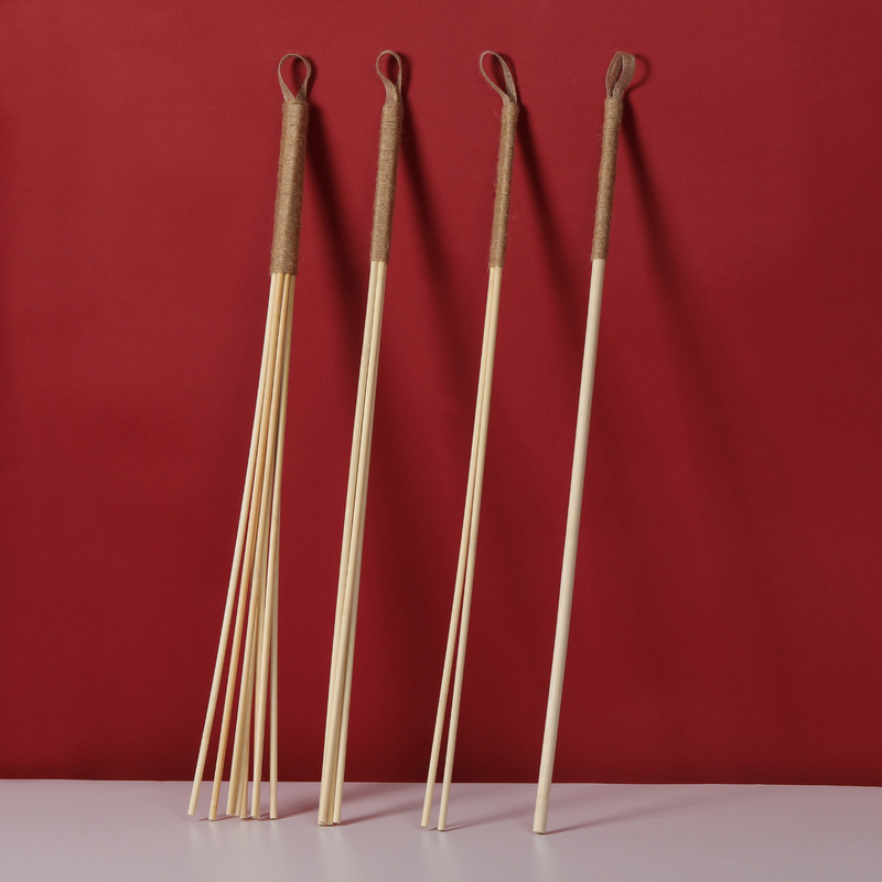 Real Rattan Whip for Home Use, Discipline Whip, Educational Whip, Stick, Magic Tool, Thin and Soft, Does Not Hurt, Eight-Pronged Rattan Whip
