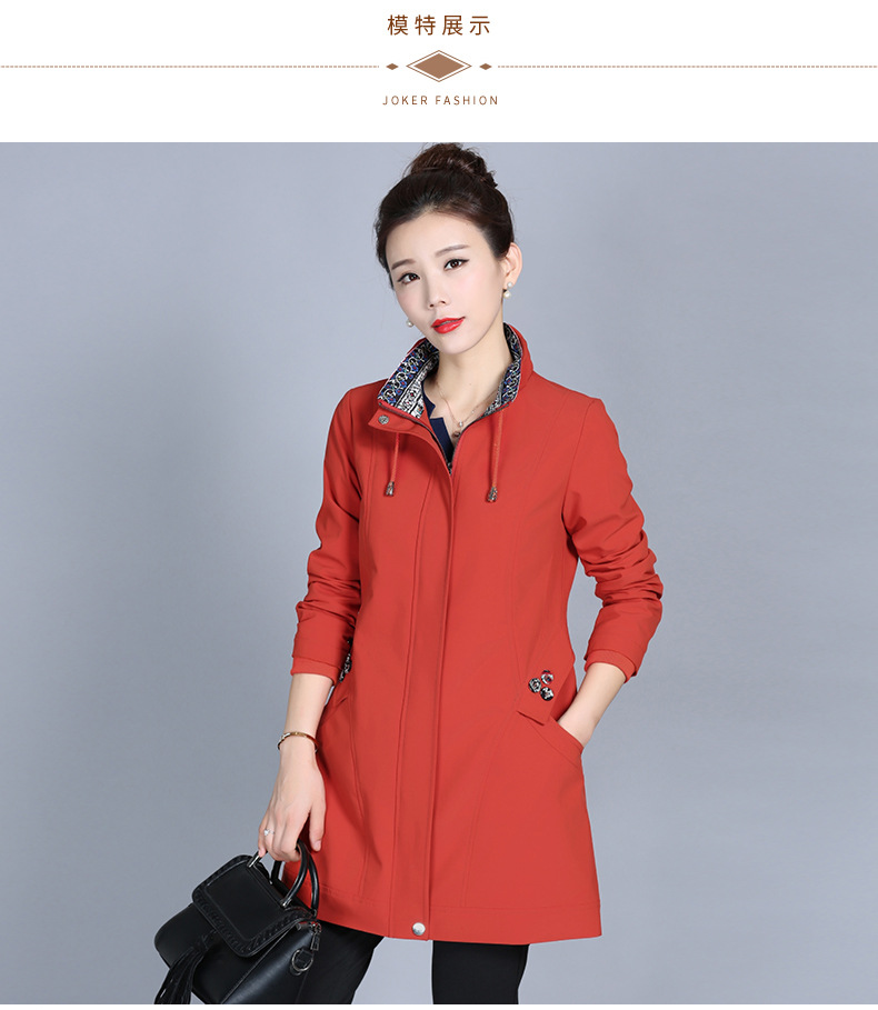 Trench pour femme MIEACEMN  CHARME en Polyester - Ref 3227641 Image 11
