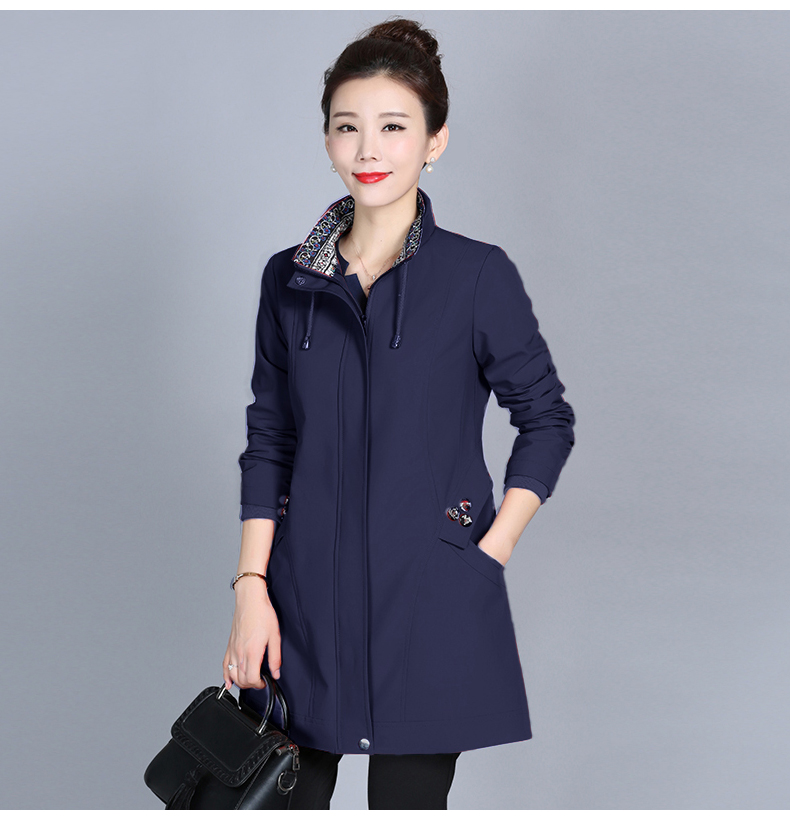 Trench pour femme MIEACEMN  CHARME en Polyester - Ref 3227641 Image 18