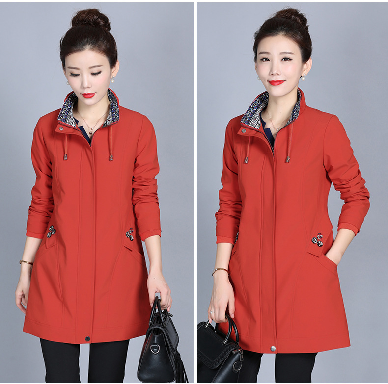 Trench pour femme MIEACEMN  CHARME en Polyester - Ref 3227641 Image 13