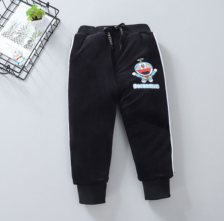 Nam và nữ cộng với nhung 0-6 năm chàng trai cũ sweatpants mùa xuân và mùa thu bé quần trẻ em nam quần đơn quần trẻ sơ sinh nam