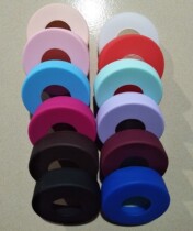 Fashionable thermos cup coaster silicone insulated coaster anti-wear and anti-fall cup bottom protective cover base 6 5 thermos