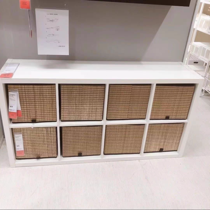 Kalek Open Storage Cabinet Display Cabinet Floor-Standing Free Combination Storage Cabinet Bookshelf Children's Bookcase