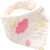 Детский хлопковый марлевый слюнявчик, шарф для новорожденных для младенца, нагрудник для мальчиков, увеличенная толщина