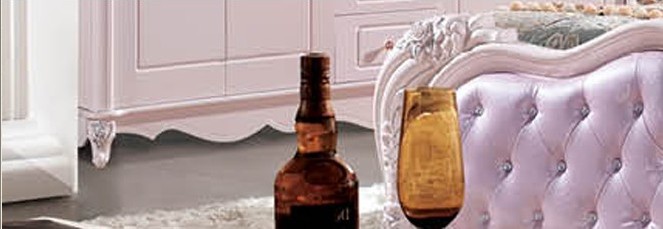 Bộ bàn ghế châu Âu kết hợp đồ nội thất Pháp bộ phòng ngủ bộ 6 giường tủ quần áo tủ quần áo bàn trang điểm nhà nội thất phòng ngủ hiện đại