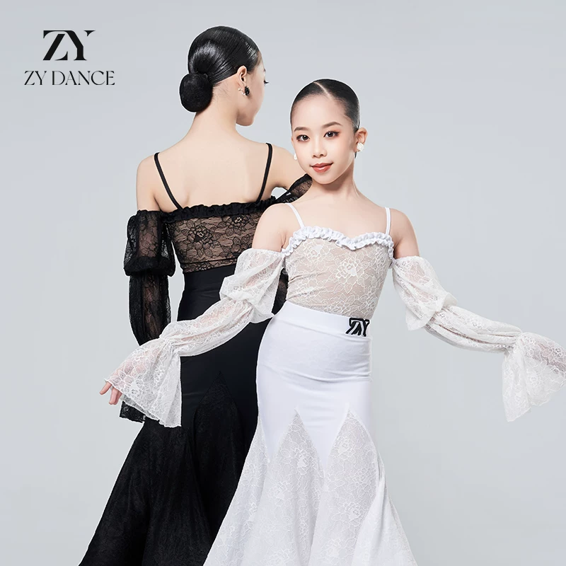 ZY DANCE Новый латинский танец костюм современный костюм для выступлений конкурсный костюм высококлассная сетка весна девушка интернет-модель