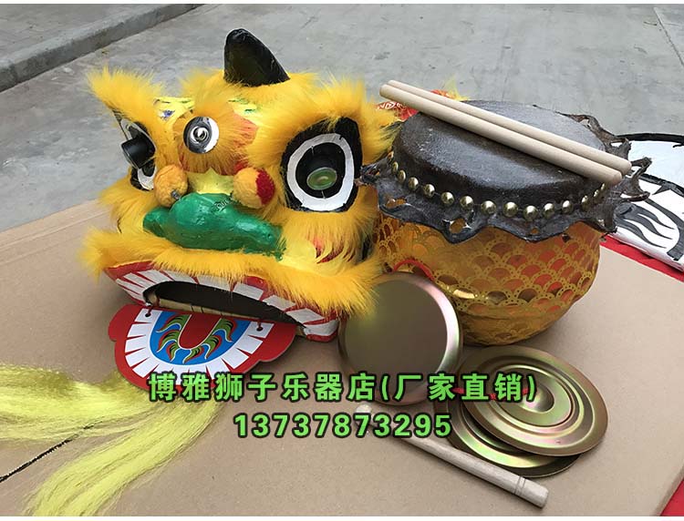 Special offer Foshan little lion 2-10 years old children lion head children lion dance kindergarten performance props lion head