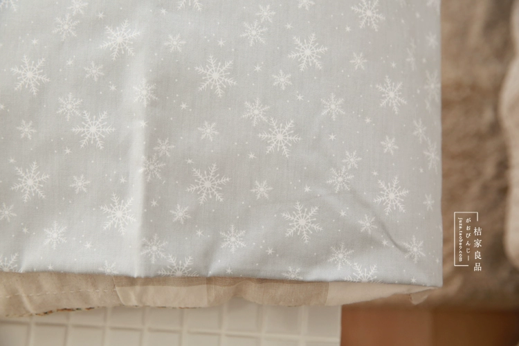 Trẻ em quần áo bông phim hoạt hình người tuyết phong cách giường vải baby baby tay bọc vải bông diy