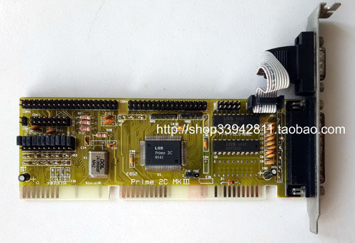 I O card ISA multifunction card Prime 2C MKIII Prime 2C COM IDE FDD bag good