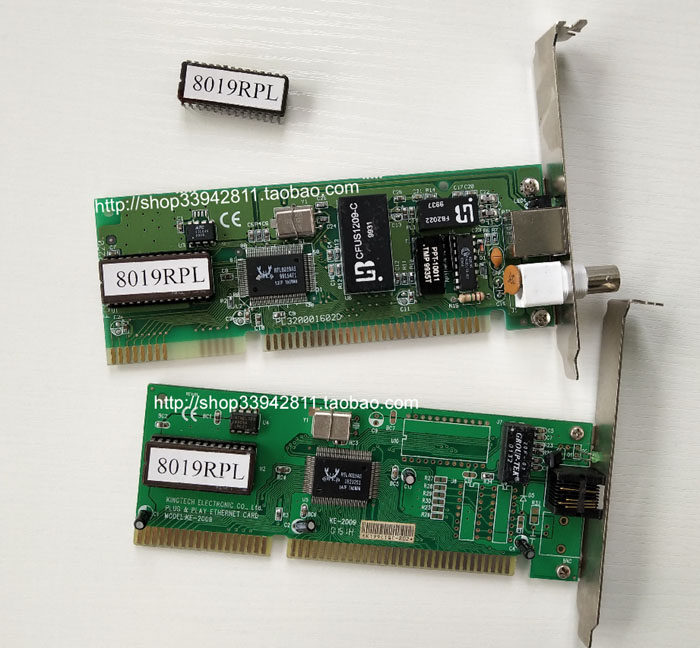 8019 RPL bootrom diskless boot chip boot rom for RTL8019AS network card