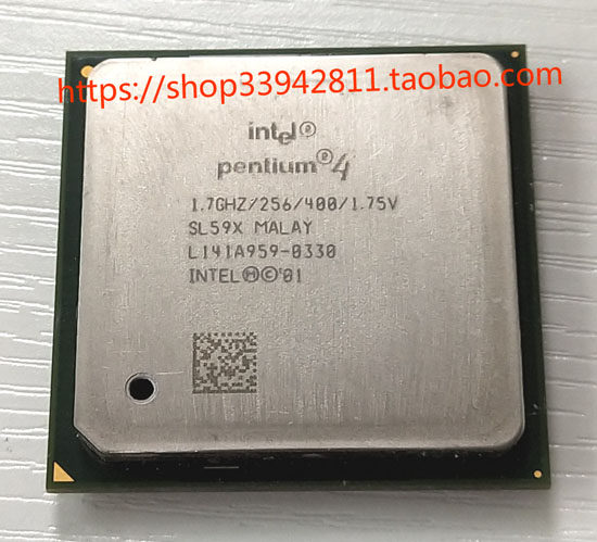 P4 1 7G SL59X CPU intel pentium 4 1 7GHZ Socket 478 Good