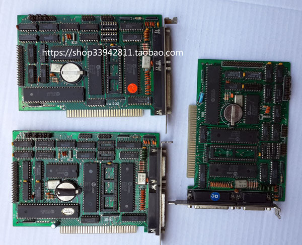 8088 computer floppy drive card 8bit IO Card has serial port and parallel port package