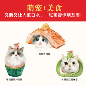 画一只喵来吃(40种萌宠配美食的色铅笔教程) 清猫绘 著 美术技法 艺术 江苏文艺出版社 畅销书籍排行 新华正版