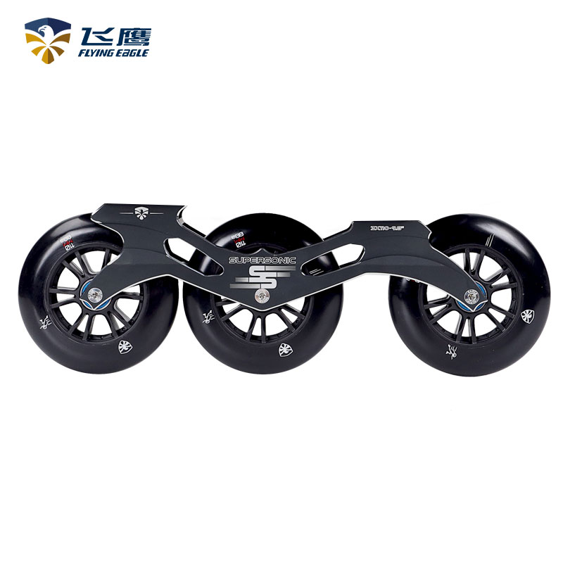 Fly Eagle Wheel Slide Supersonic Large Three-wheeled 3 * 110 Tool Holder Brushed Street Fsk Speed Skating Speed Pile scooter Shoe Lower Shoe