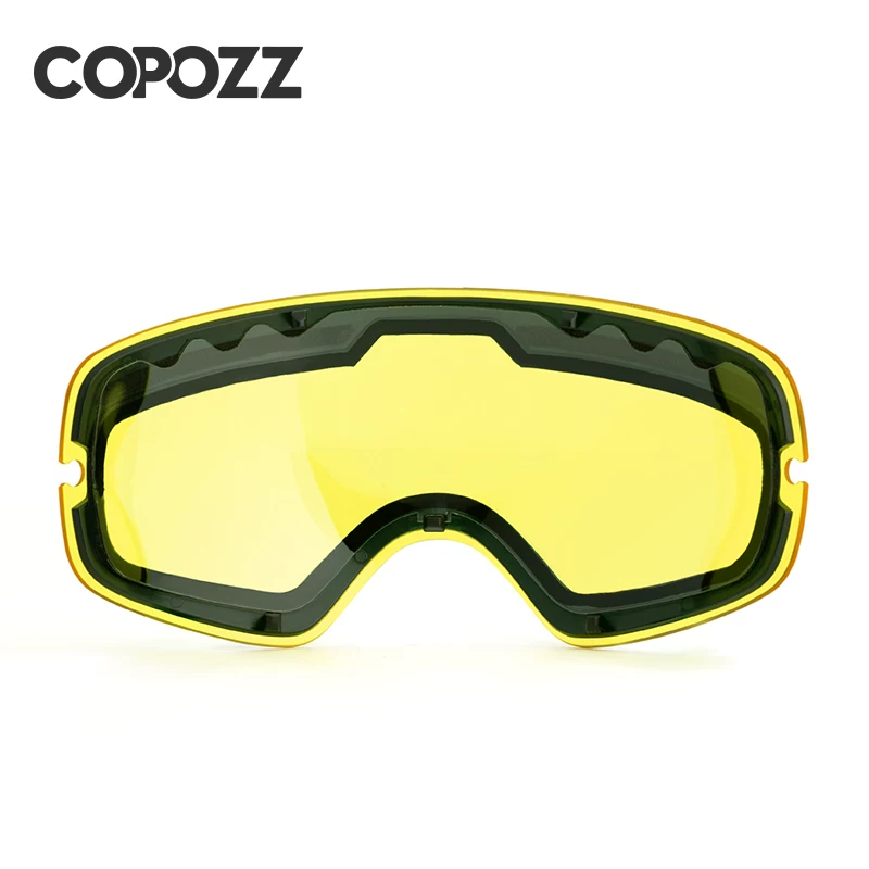 [COPOZZ GOG-243 запасные световые линзы для детских лыжных очков, против запотевания, ночные линзы]