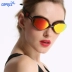 Kính COPOZZ HD chống sương mù hộp lớn kính bơi mạ người lớn chống nước UV nam và nữ kính phẳng