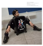 Ultra, Ультрамен Тига, универсальный мультяшный детский чемодан для мальчиков для школьников, поворотные колеса, 18 дюймов, 20 дюймов