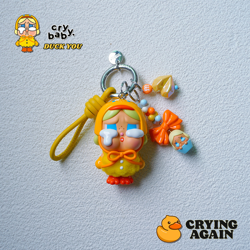 Authentic Crybaby Tears Factory Series Bag Pendant Car Keychain Trendy Toy Gift for Boyfriend/Girlfriend