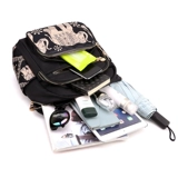 Вместительный и большой рюкзак, модная сумка через плечо для отдыха, этническая книга из ткани для путешествий, ткань оксфорд, этнический стиль