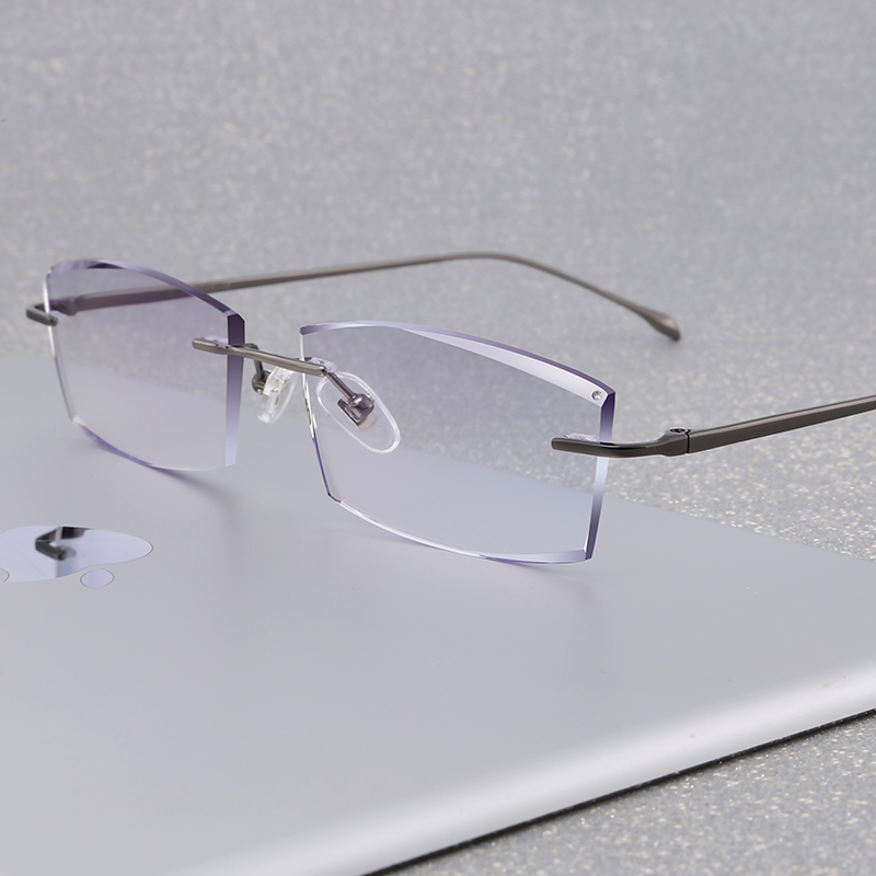 Montures de lunettes en Titane pur - Ref 3140842 Image 4