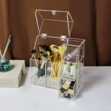 Щетка, ящик для хранения, пылезащитный контейнер, акриловая коробка, косметическая система хранения, новая коллекция, легкий роскошный стиль