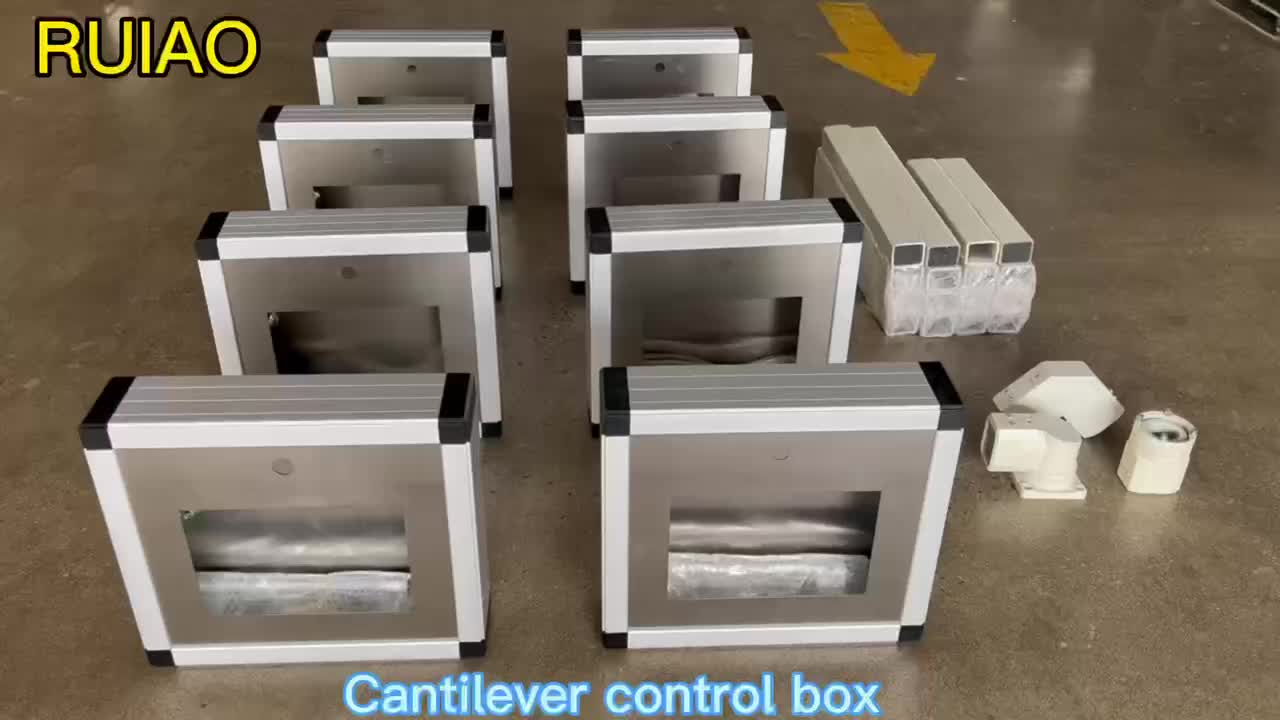 Cnc Enclosure Machine Supporting Cantilever Control Box Hmiarm