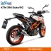 Ý Leovince sợi carbon KTM390Duke 250 / RC 17-19 sửa đổi ống xả xe máy - Ống xả xe máy