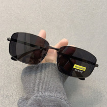 2023 New Sunglasses for Men Driving and Fishing Polarized Glasses for Men Trendy Retro Eye Square Black Sunglasses for Women