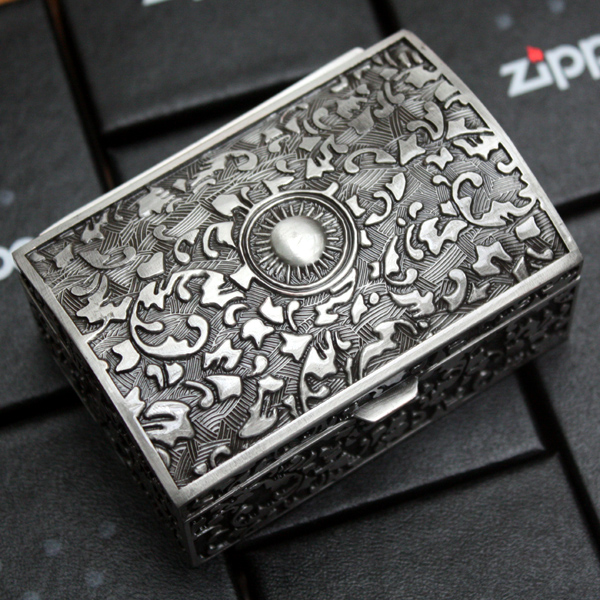 Bản gốc chính thức Zippo Zippo dầu hỏa nhẹ hơn để gửi cho bạn trai người đàn ông thuần khiết chính hãng tùy chỉnh mờ - Bật lửa shop bật lửa